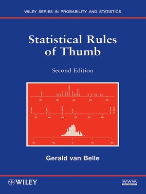 cover image of Statistical Rules of Thumb